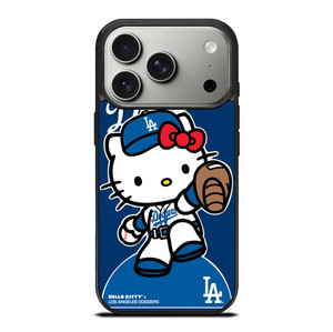 HELLO KITTY LA DODGERS iPhone 17 Pro Case Cover
