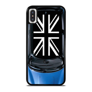 MINI COOPER UNIONS JACK BLUE iPhone X / XS Case Cover