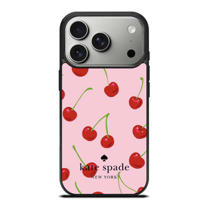 KATE SPADE NEW YORK LOGO CHERRY ICON iPhone 17 Pro Case Cover