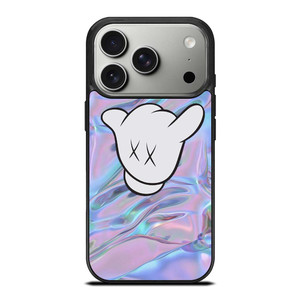 KAWS GLOVES COLORFUL iPhone 17 Pro Case Cover