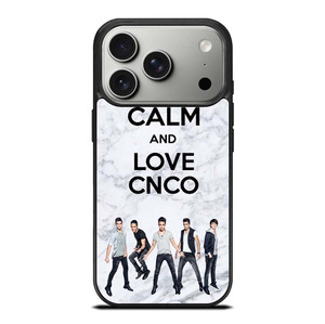KEEP CALM AND LOVE CNCO MARBLE iPhone 17 Pro Case Cover