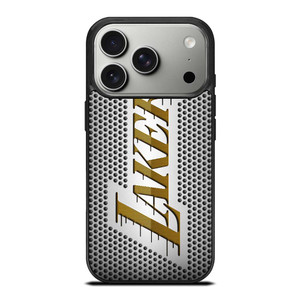 LOS ANGELES LAKERS METAL LOGO iPhone 17 Pro Case Cover
