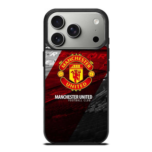 MANCHESTER UNITED FC LOGO iPhone 17 Pro Case Cover