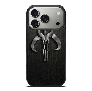MANDALORIAN LEATHER LOGO iPhone 17 Pro Case Cover