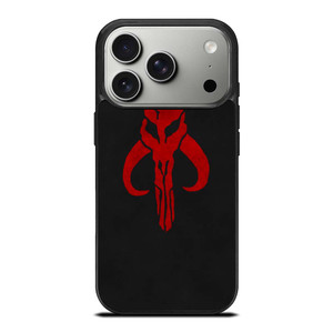 MANDALORIAN RED SKULL LOGO iPhone 17 Pro Case Cover
