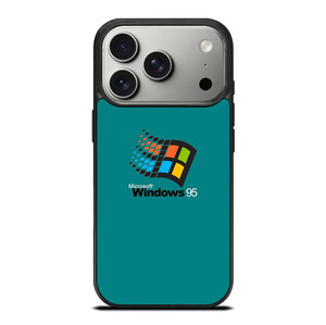 MICROSOFT WINDOWS 95 RETRO LOGO iPhone 17 Pro Case Cover