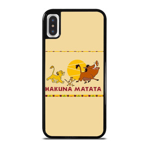 HAKUNA MATATA LION KING iPhone X / XS Case Cover