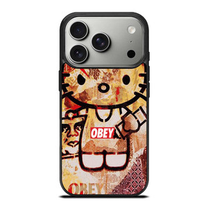 OBEY HELLO KITTY iPhone 17 Pro Case Cover