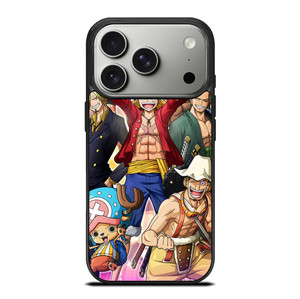 ONE PIECE CHARACTER STRAW HATS iPhone 17 Pro Case Cover