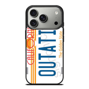 PLATE LICENSE CALIFORNIA iPhone 17 Pro Case Cover