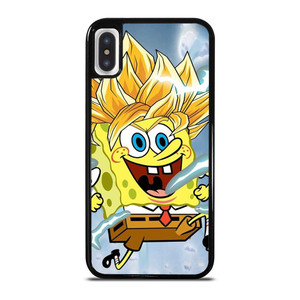 SPONGEBOB DRAGON BALL SAIYAN iPhone X / XS Case Cover SPONGEBOB DRAGON BALL SAIYAN iPhone X / XS Case Cover