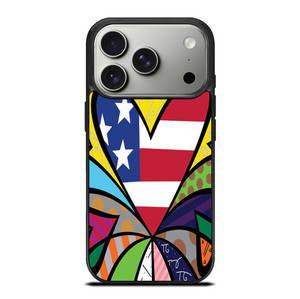 ROMERO BRITTO LOVE NEW 2 iPhone 17 Pro Case Cover