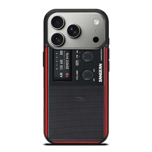 SANGEAN RED RADIO iPhone 17 Pro Case Cover