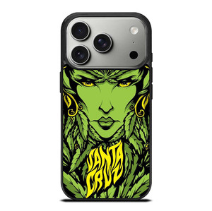 SANTA CRUZ SKATEBOARD LADY LEAFS iPhone 17 Pro Case Cover