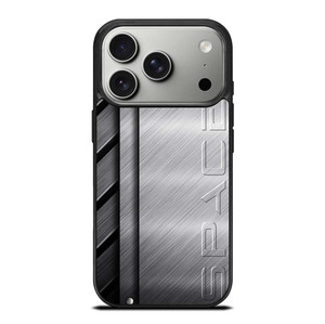 SPACE X LOGO METAL PLATE iPhone 17 Pro Case Cover