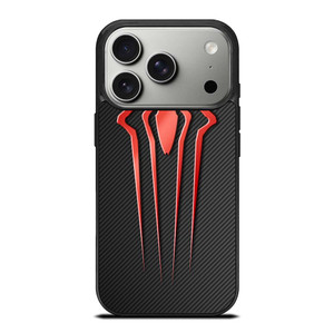 SPIDERMAN CARBON LOGO iPhone 17 Pro Case Cover