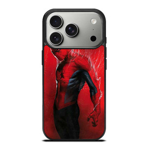 SPIDERMAN MARVEL RED iPhone 17 Pro Case Cover