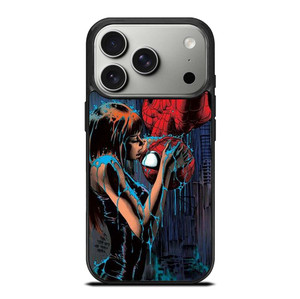 SPIDERMAN MARY JANE KISSING iPhone 17 Pro Case Cover