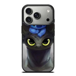 TOOTHLESS AND STITCH iPhone 17 Pro Case Cover