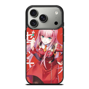 ZERO TWO DARLING IN THE FRANXX ANIME CARTOON iPhone 17 Pro Case Cover