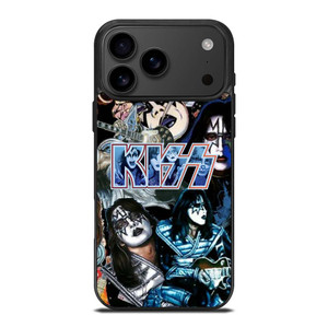 ACE FREHLEY KISS BAND COLLAGE iPhone 17 Pro Max Case Cover