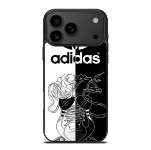 ADIDAS BLACK & WHITE iPhone 17 Pro Max Case Cover
