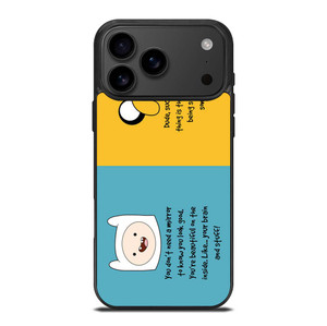 ADVENTURE TIME QUOTE iPhone 17 Pro Max Case Cover