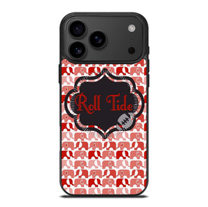 ALABAMA CRIMSON ROLL TIDE LOGO iPhone 17 Pro Max Case Cover