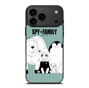 ANYA AND BOND FORGER SPY FAMILY MANGA ANIME iPhone 17 Pro Max Case Cover