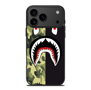 BAPE CAMO SHARK iPhone 17 Pro Max Case Cover