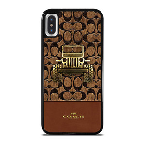 COACH NEW YORK JEEP iPhone X / XS Case Cover COACH NEW YORK JEEP iPhone X / XS Case Cover
