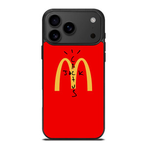 CACTUS JACK TRAVIS SCOTT MCDONALDS iPhone 17 Pro Max Case Cover