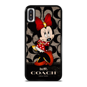 CUTE COACH MINNIE MOUSE iPhone X / XS Case Cover