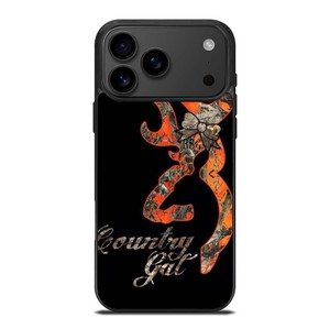 CAMO BROWNING COUNTRY GAL iPhone 17 Pro Max Case Cover