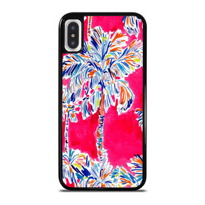 LILLY PULITZER RED VINTAGE iPhone X / XS Case Cover