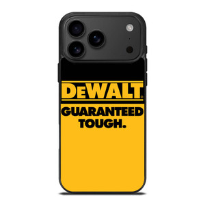 DEWALT GUARANTEED TOUGH LOGO iPhone 17 Pro Max Case Cover