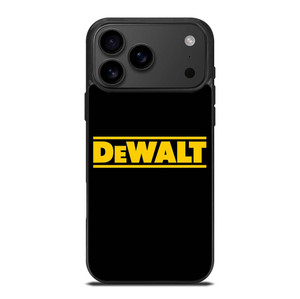 DEWALT LOGO BLACK iPhone 17 Pro Max Case Cover