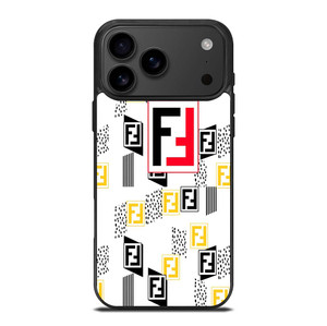 FENDI ROMA LOGO WHITE iPhone 17 Pro Max Case Cover