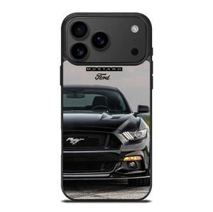 FORD MUSTANG CAR BLACK iPhone 17 Pro Max Case Cover