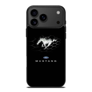 FORD MUSTANG LOGO BLACK iPhone 17 Pro Max Case Cover