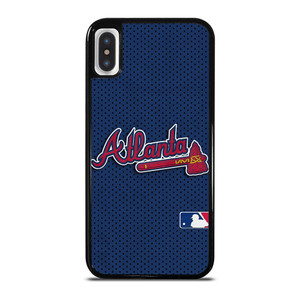 ATLANTA BRAVES JERSEY LOGO iPhone X / XS Case Cover