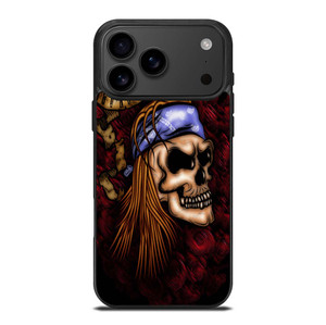 GUNS N ROSES AXL SKULL iPhone 17 Pro Max Case Cover