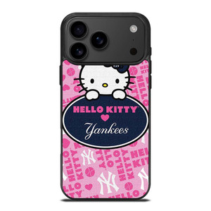 HELLO KITTY NEW YORK YANKEES iPhone 17 Pro Max Case Cover