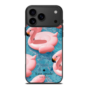 KATE SPADE NEW YORK LOGO BUOY FLAMENGO ICON iPhone 17 Pro Max Case Cover