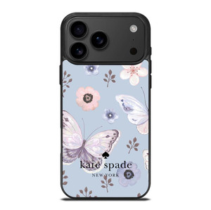KATE SPADE NEW YORK LOGO BUTTERFLY PATTERN iPhone 17 Pro Max Case Cover