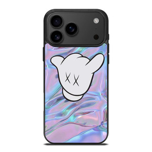 KAWS GLOVES COLORFUL iPhone 17 Pro Max Case Cover