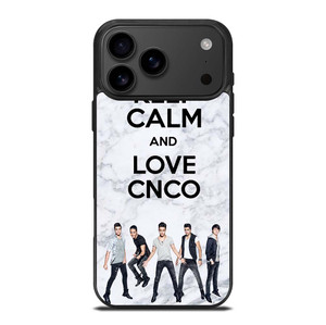 KEEP CALM AND LOVE CNCO MARBLE iPhone 17 Pro Max Case Cover