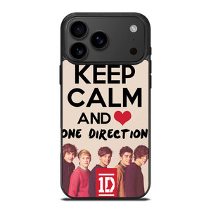 KEEP CALM AND LOVE ONE DIRECTION iPhone 17 Pro Max Case Cover