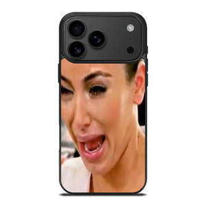 KIM KARDASHIAN UGLY CRYING FACE iPhone 17 Pro Max Case Cover