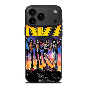 KISS BAND ROCK AND ROLL iPhone 17 Pro Max Case Cover